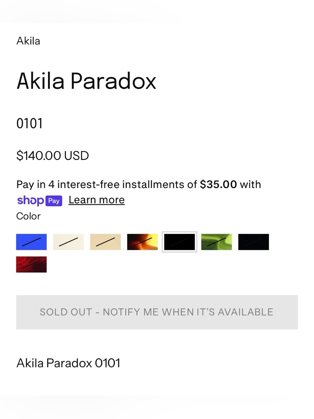 AKILA Sunglasses Paradox in Black Unisex Men’s Women’s - Picture 12 of 13